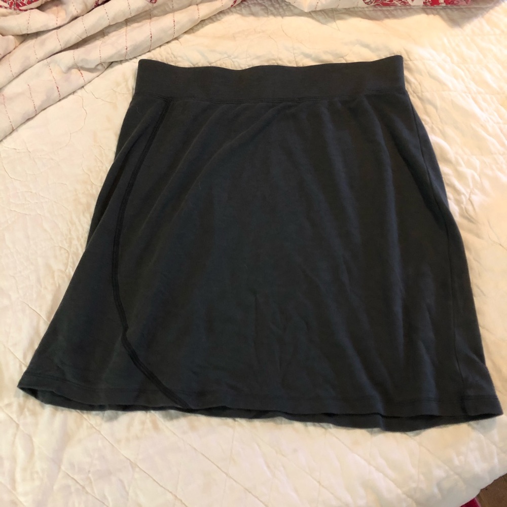 Horny Toad Cotton Skirt.  Black. Size Small